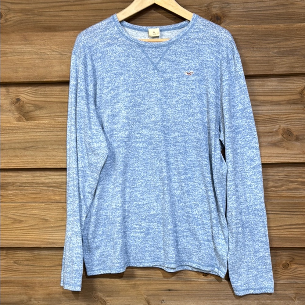 Hollister Blue Long Sleeve Shirt